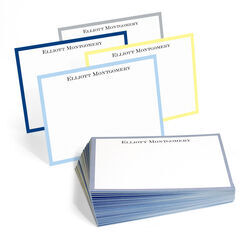 The Hamptons Border Flat Note Cards Collection